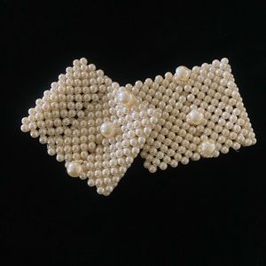 Vintage Pair of Pearl cuffs
